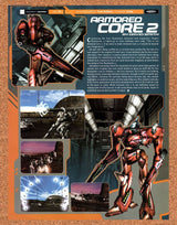Armored Core 2 PS2 Original 2002 Vintage Ad - Video Game Review Promo