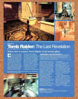 Tomb Raider The Last Revelation PC Original 2002 Vintage Ad - Game Review Promo