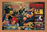 Gekido PS1 GBA Original 2001 Ad Authentic Nintendo Video Game Promo