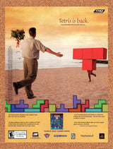 2002 Tetris Worlds PS2 Original Advertisement / Retro Wall Art v1