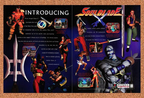 1997 Soulblade PS1 Original Advertisement / Retro Promo v1