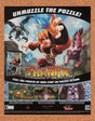 Frantix PSP Original 2007 Ad Authentic Obscure Ubisoft Puzzle Video Game Promo