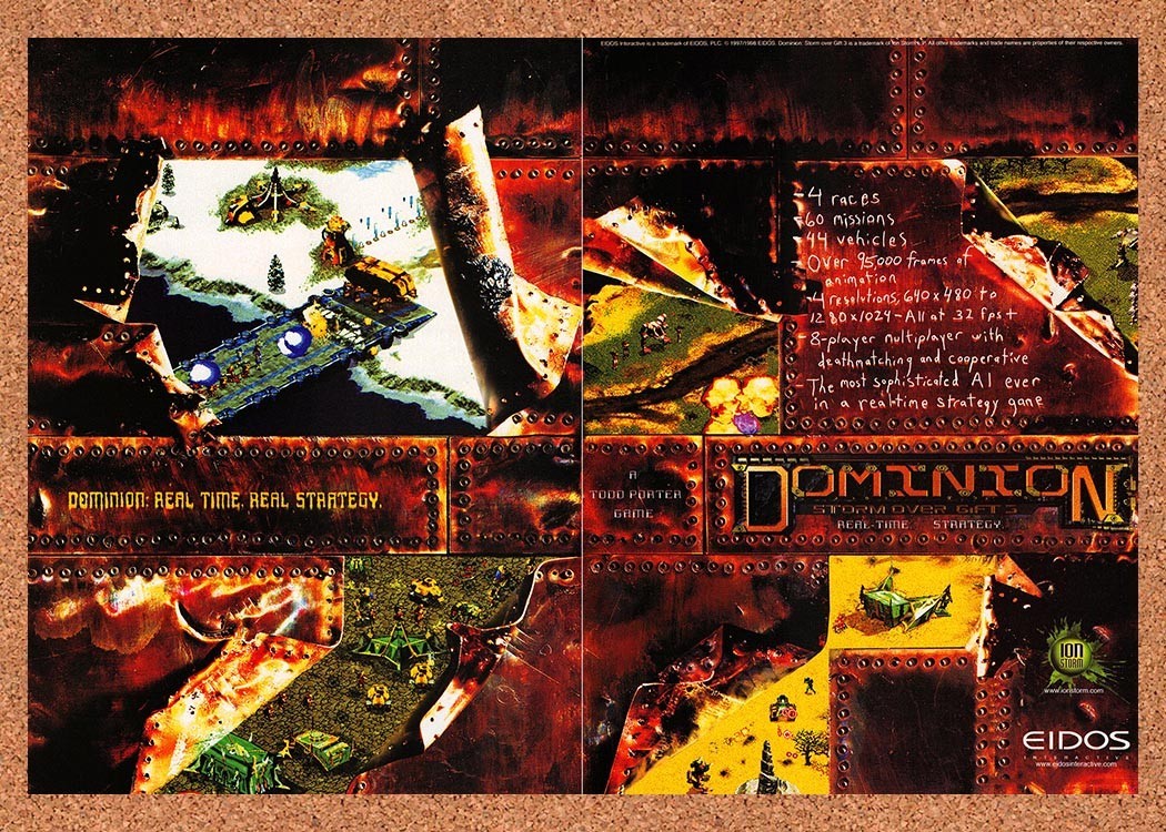 1998 Dominion PC Original Advertisement / Retro Promo v3