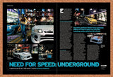 2003 Need For Speed Underground PC Original Advertisement / Retro Promo vr1