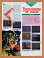 1992 Defenders Of Oasis Game Gear Original Advertisement / Retro Promo vr2