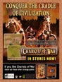 2003 Chariots Of War PC Original Advertisement / Retro Promo v1