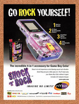 1999 Nyko GBC Shock N Rock Original Advertisement / Retro Promo v7