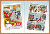 1993 Sonic Comic Strip Original Advertisement / Retro Promo v2