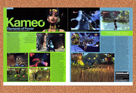 2006 Kameo Elements Of Power Xbox Original Advertisement / Retro Promo vr1