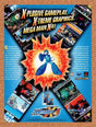 1997 Mega Man X4 PS1 Original Advertisement / Retro Wall Art v1
