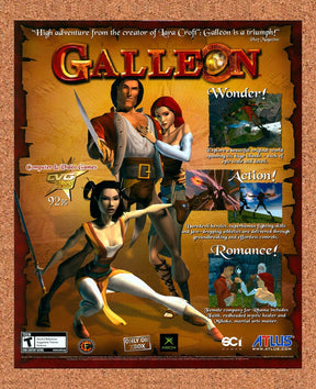 2004 Galleon Xbox Original Advertisement / Retro Promo v1