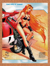 2002 Devil May Cry Swimsuit Issue Trish Original Advertisement / Retro Promo v2