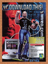WWF Wired PC Original 1999 Ad Authentic Stone Cold Wrestling Video Game Promo