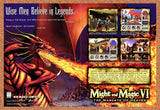 1998 Might & Magic VI The Mandate Of Heaven PC Original Advertisement / Promo v2