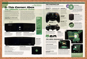 2001 Microsoft Xbox Early Breakdown Original Advertisement / Retro Promo vc11
