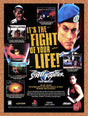 1995 Street Fighter Movie Saturn Original Advertisement / Retro Promo v4