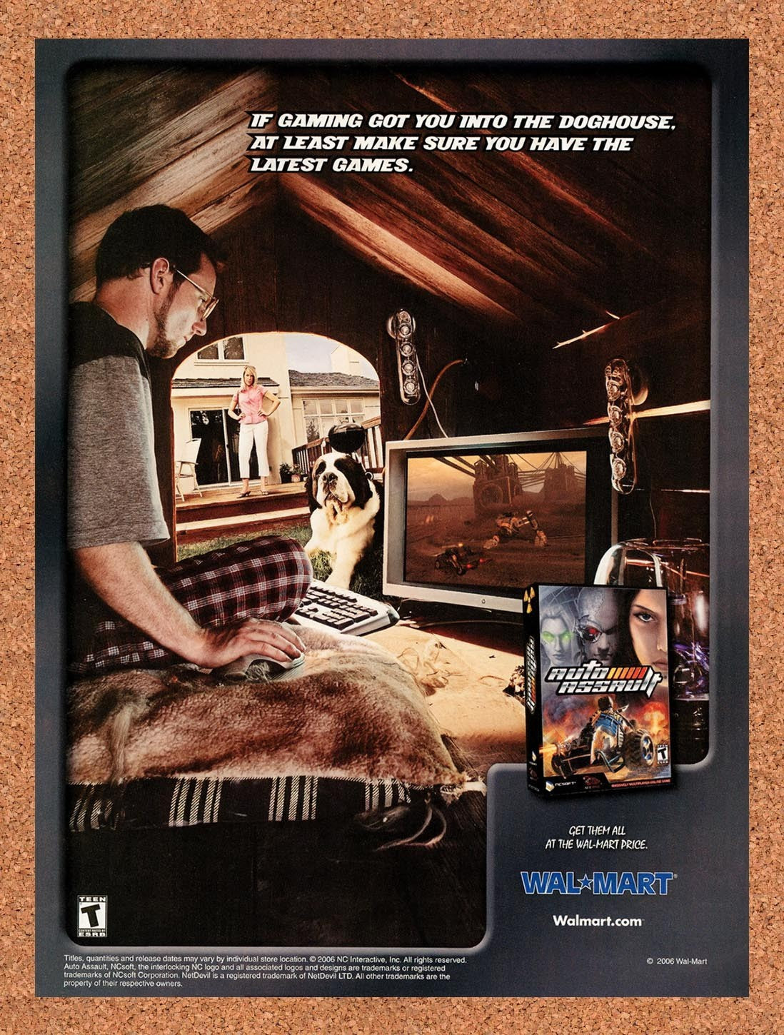 2006 Auto Assault Wal-Mart Original Advertisement / Retro Promo v6