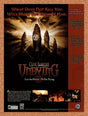 2001 Clive Barkers Undying PC Original Advertisement / Retro Promo v3
