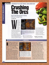 1996 WarCraft II The Dark Portal PC Original Advertisement / Retro Promo vr1