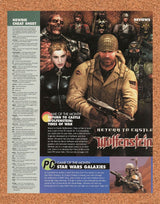 Return To Castle Wolfenstein Xbox Original 2005 Ad Authentic Video Game Promo v2