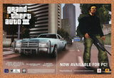 2002 Grand Theft Auto III PC Original Advertisement / Retro Wall Art v1