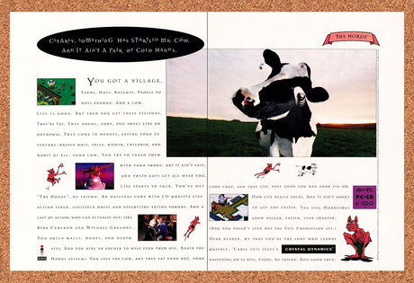 1994 The Horde 3DO Original Advertisement / Retro Promo v1