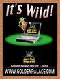 2001 Golden Palace Online Casino Original Advertisement / Retro Promo v1