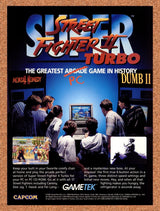 1995 Super Street Fighter 2 Turbo PC Original Advertisement / Retro Promo v1