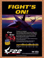 1998 F-22 Air Dominance Fighter PC Original Advertisement / Retro Promo v1