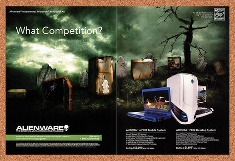 2006 Battlefield 2 Special Forces Alienware Original Advertisement / Promo v2