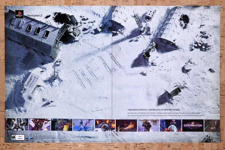 2001 Extermination PS2 Original Advertisement / Retro Wall Art v1