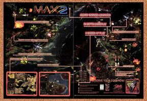 1998 Mechanized Assault & Exploration MAX 2 PC Original Advertisement / Promo v2