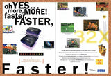 1995 Sega 32x Console Original Advertisement / Retro Wall Art v5