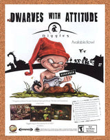 Diggles PC Original 2004 Ad Authentic Funny Vulgar Dwarves Video Game Promo