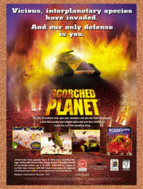 1996 Scorched Planet PC Original Advertisement / Retro Promo v1