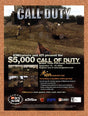 2004 Call Of Duty ATI Sweepstakes Original Advertisement / Retro Promo v3