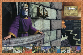 Ultima III Ascension PC Original 1999 Ad Print Authentic RPG Video Game Promo