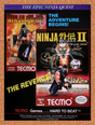 1990 Ninja Gaiden I & 22 NES Original Advertisement / Retro Wall Art v1
