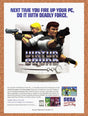 1996 Virtua Squad PC Original Advertisement / Retro Promo v1