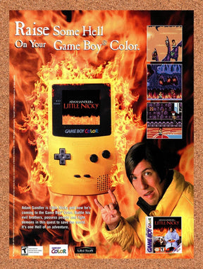 2001 Little Nicky GBC Original Advertisement / Retro Promo v1