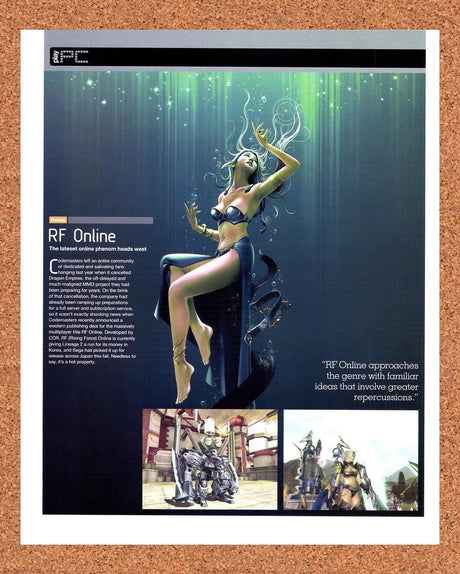 2005 RF Online MMO Preview Original Advertisement / Retro Promo v1