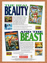 1993 Renovation Sega CD Games Time Gal Original Ad / Retro Wall Art v4
