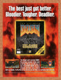 1995 Ultimate Doom Thy Flesh Consumed PC Original Ad / Retro Wall Art v1