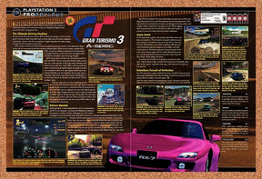 2001 Gran Turismo 3 A-Spec PS2 Original Advertisement / Retro Promo vr1