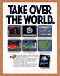 Sim Earth PC Original 1991 Vintage Ad - Video Game Promo