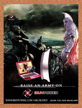 2006 ArchLord iBuyPower Original Advertisement / Retro Promo v4