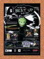 Death Jr PSP Original 2006 Ad Authentic PlayStation Konami Video Game Promo