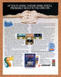 Theme Park Mystery Amiga Original 1991 Vintage Ad - Video Game Promo