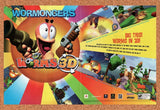 Original 2004 Worms 3D GameCube Vintage Ad - Video Game Promo Wall Art 1
