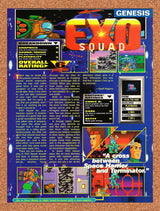 1995 Exo Squad There Was No Doubt. Review Ad Original Advertisement / Promo vr1